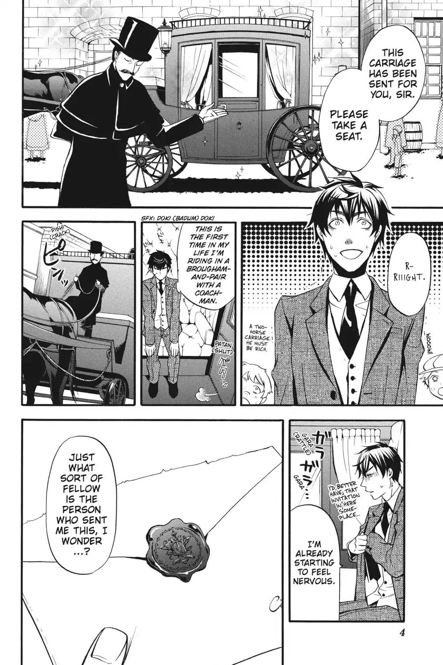 Kuroshitsuji Chapter 38 page 5 - Chapter 38: In the morning: The Butler, Wretched