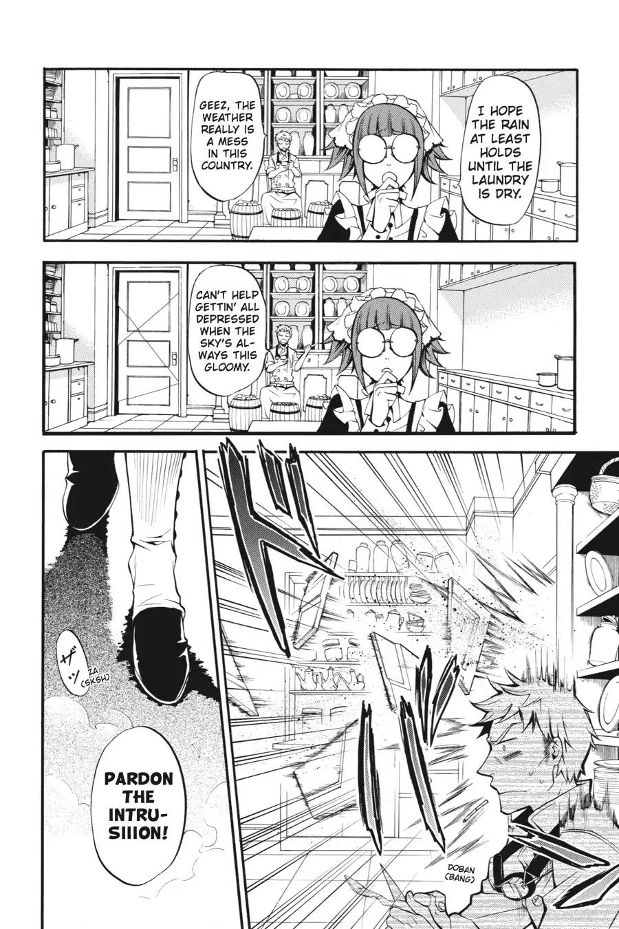 Kuroshitsuji Chapter 38 page 9 - Chapter 38: In the morning: The Butler, Wretched