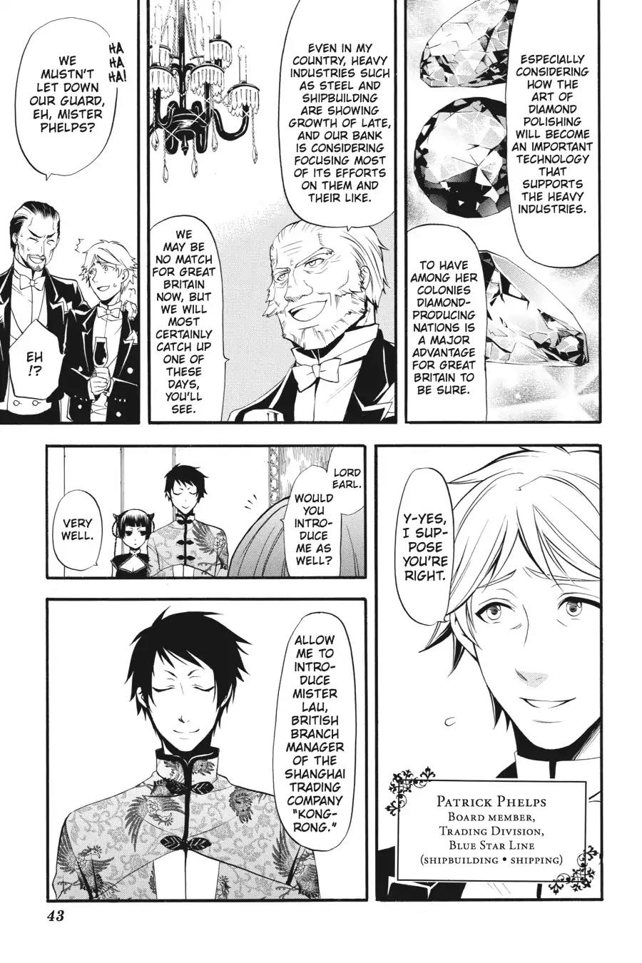 Kuroshitsuji Chapter 39 page 13 - Chapter 39: At noon: The Butler, Startled