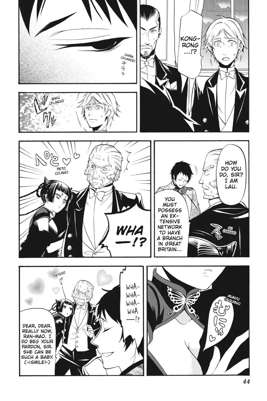 Kuroshitsuji Chapter 39 page 14 - Chapter 39: At noon: The Butler, Startled