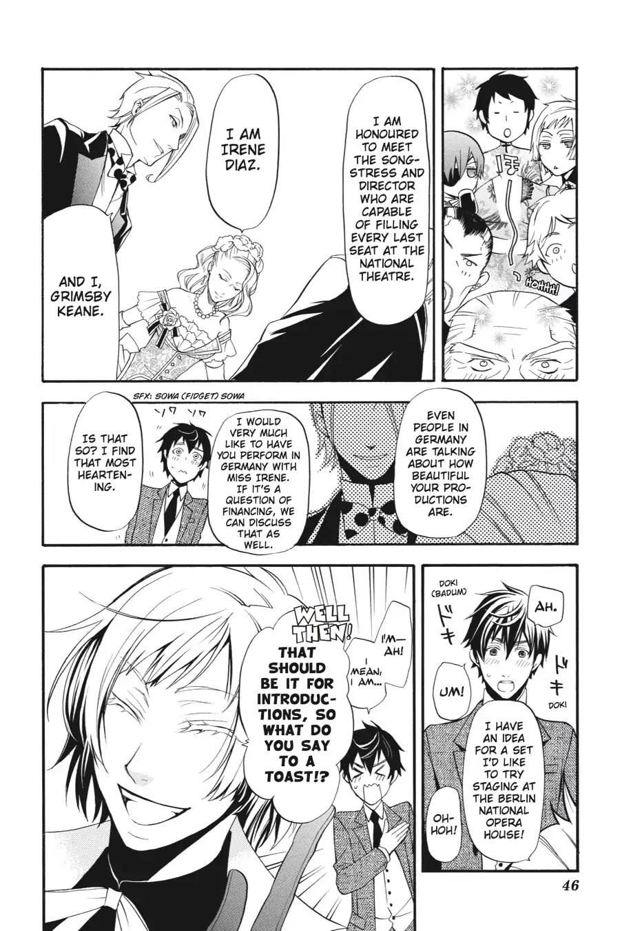 Kuroshitsuji Chapter 39 page 16 - Chapter 39: At noon: The Butler, Startled