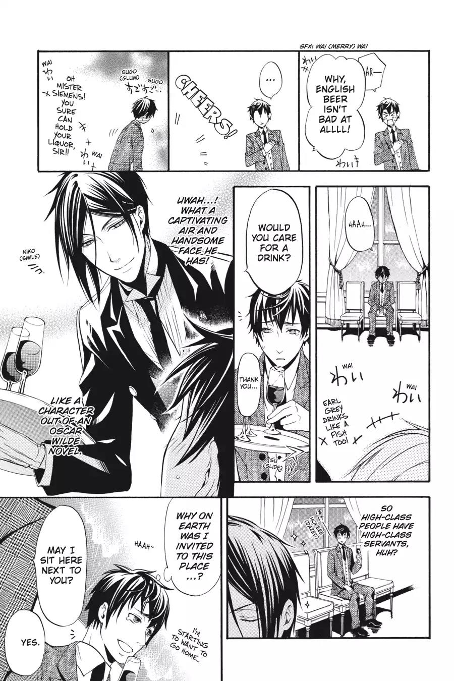 Kuroshitsuji Chapter 39 page 17 - Chapter 39: At noon: The Butler, Startled