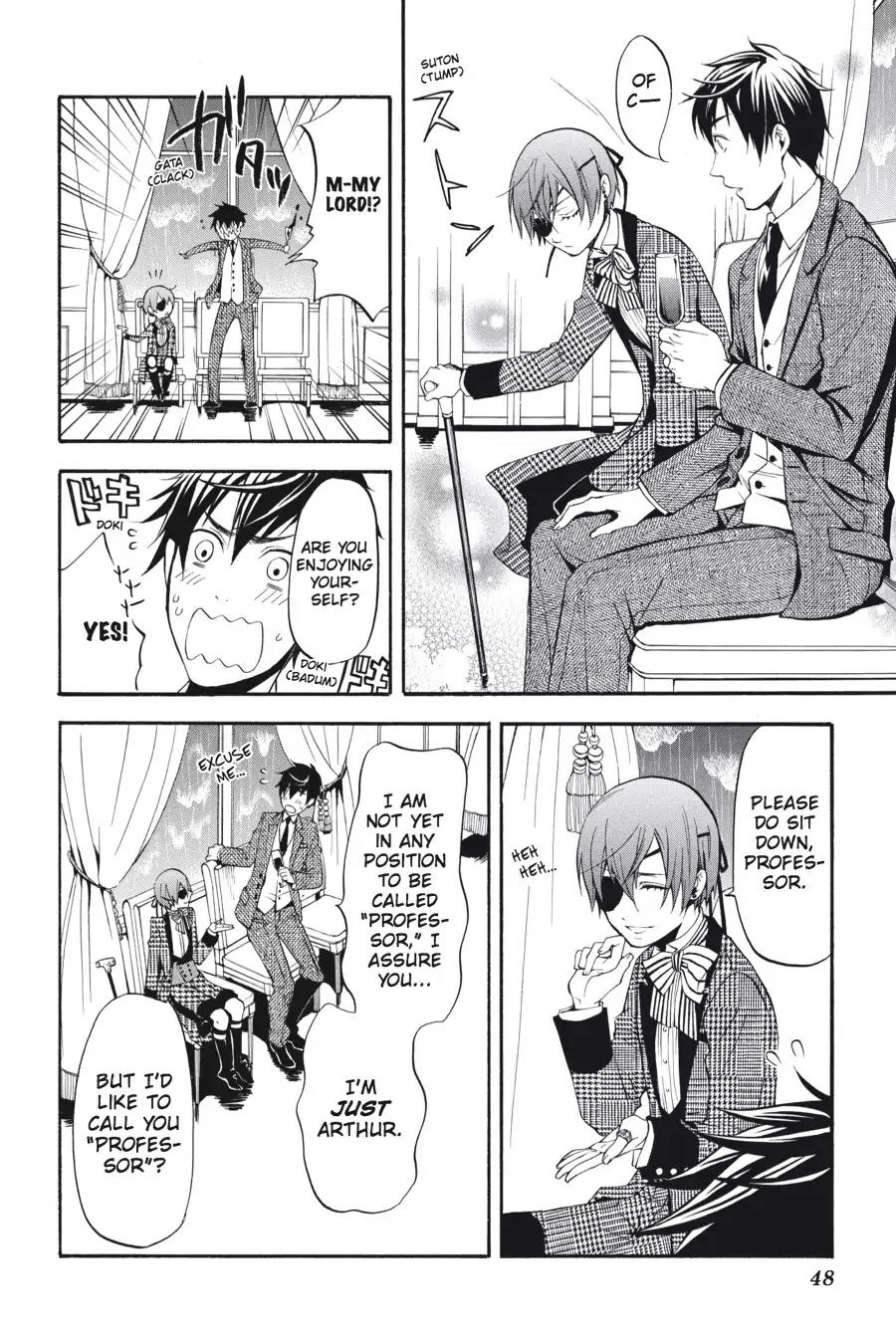 Kuroshitsuji Chapter 39 page 18 - Chapter 39: At noon: The Butler, Startled