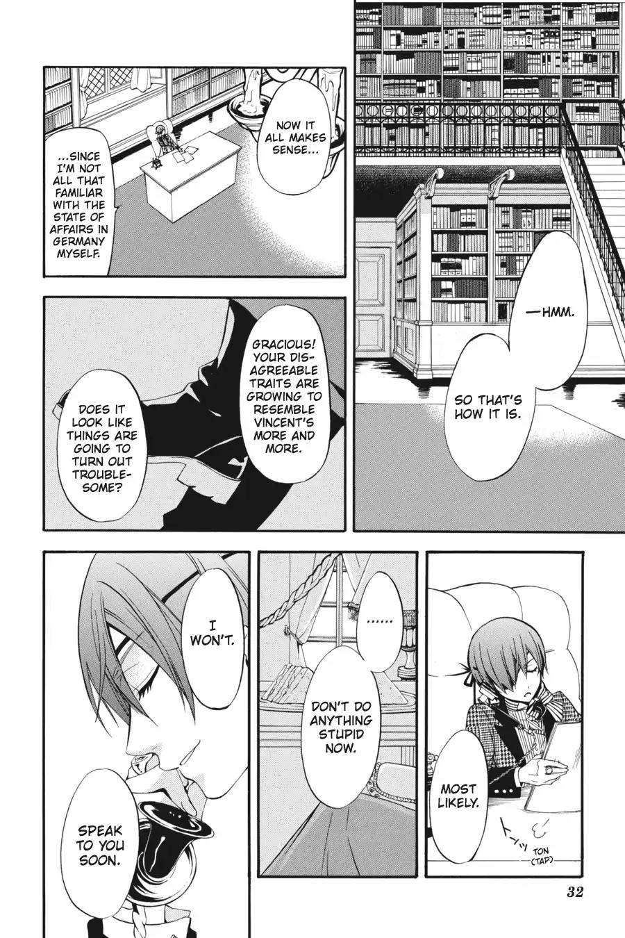 Kuroshitsuji Chapter 39 page 2 - Chapter 39: At noon: The Butler, Startled