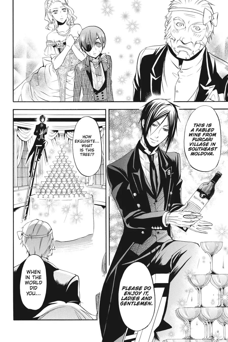 Kuroshitsuji Chapter 39 page 28 - Chapter 39: At noon: The Butler, Startled