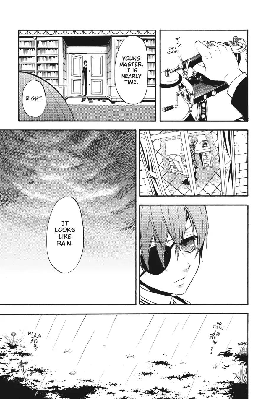 Kuroshitsuji Chapter 39 page 3 - Chapter 39: At noon: The Butler, Startled