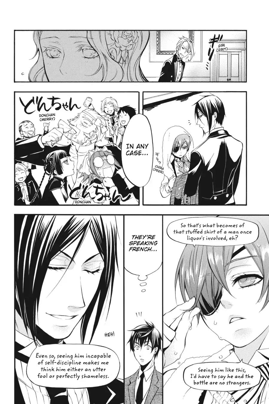 Kuroshitsuji Chapter 39 page 30 - Chapter 39: At noon: The Butler, Startled