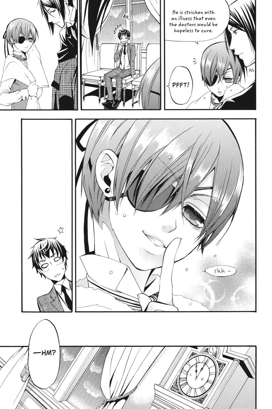 Kuroshitsuji Chapter 39 page 31 - Chapter 39: At noon: The Butler, Startled