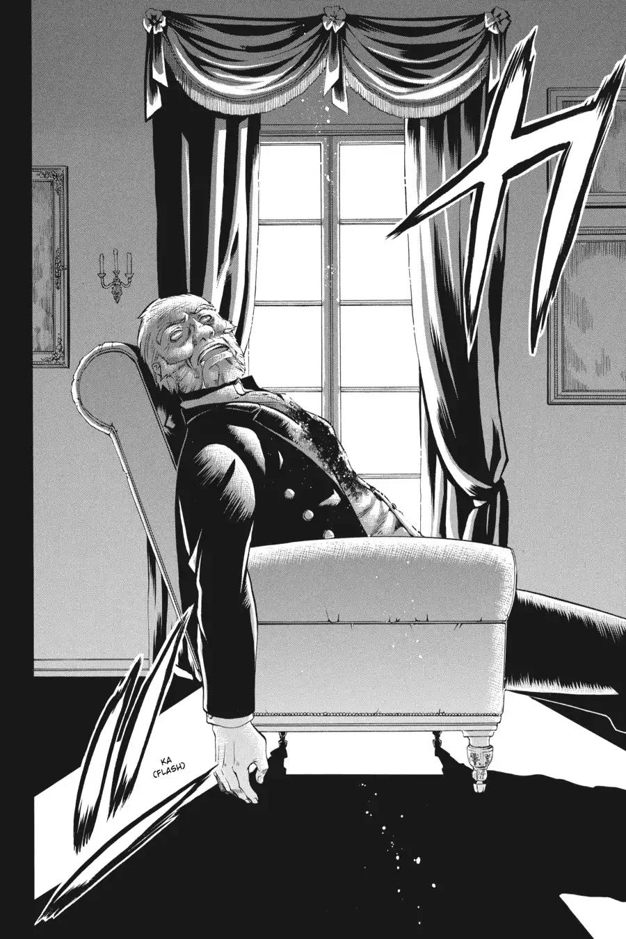 Kuroshitsuji Chapter 39 page 36 - Chapter 39: At noon: The Butler, Startled