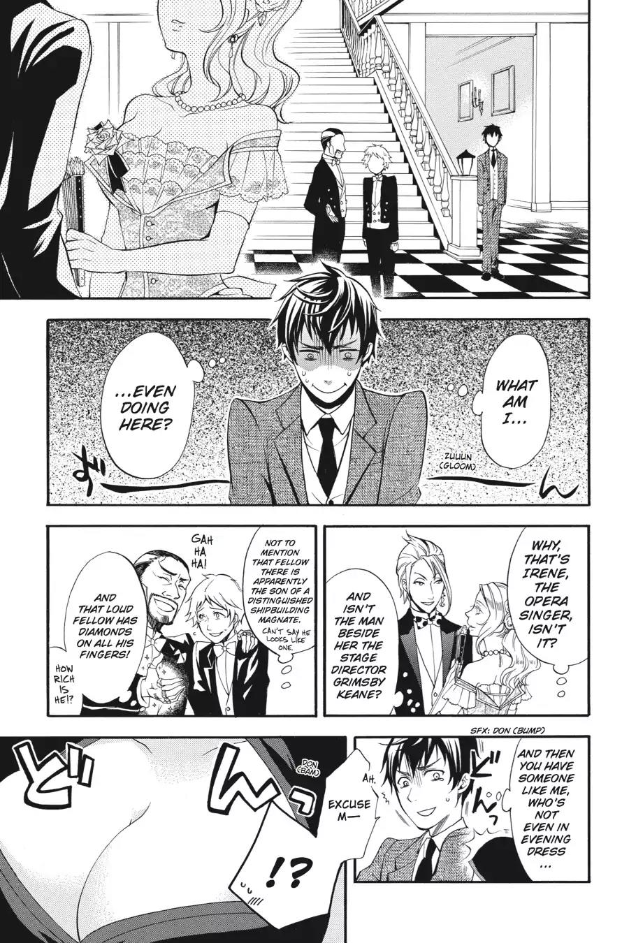 Kuroshitsuji Chapter 39 page 5 - Chapter 39: At noon: The Butler, Startled