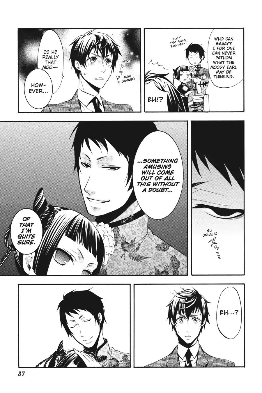Kuroshitsuji Chapter 39 page 7 - Chapter 39: At noon: The Butler, Startled