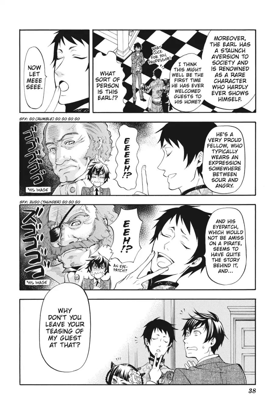 Kuroshitsuji Chapter 39 page 8 - Chapter 39: At noon: The Butler, Startled