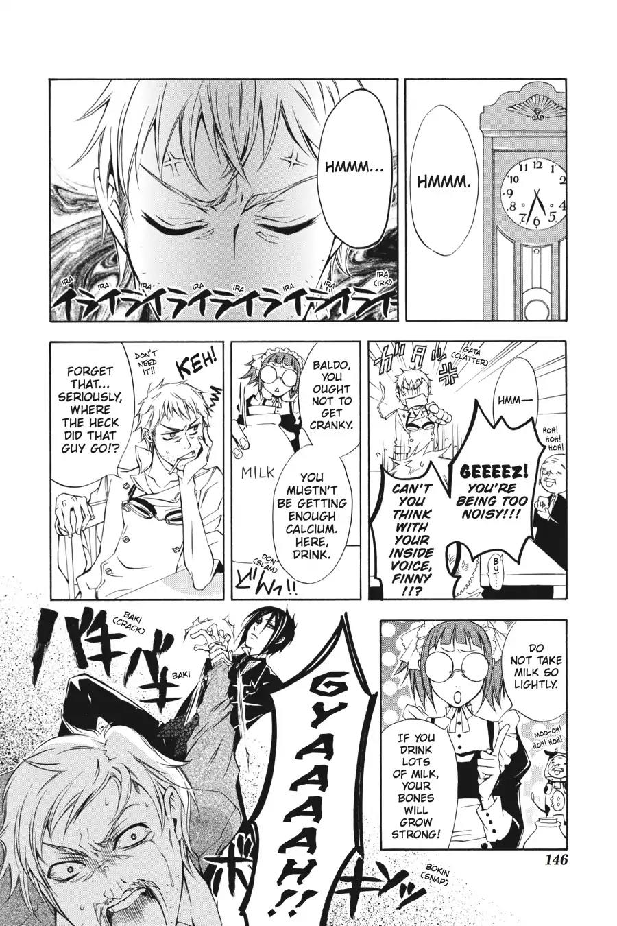 Kuroshitsuji Chapter 4 page 10 - Chapter 4: At midnight: The Butler, Most Evil