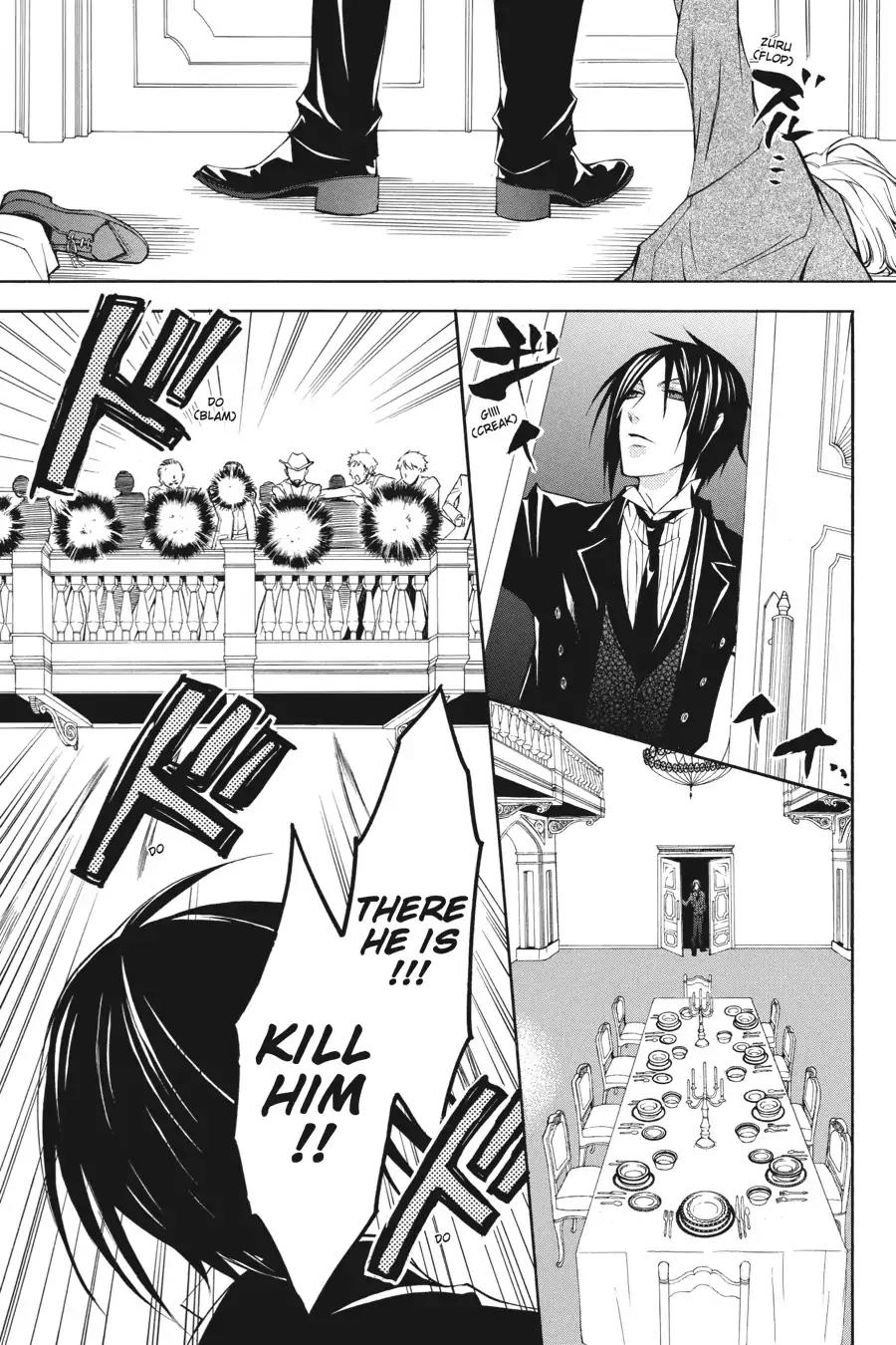 Kuroshitsuji Chapter 4 page 11 - Chapter 4: At midnight: The Butler, Most Evil