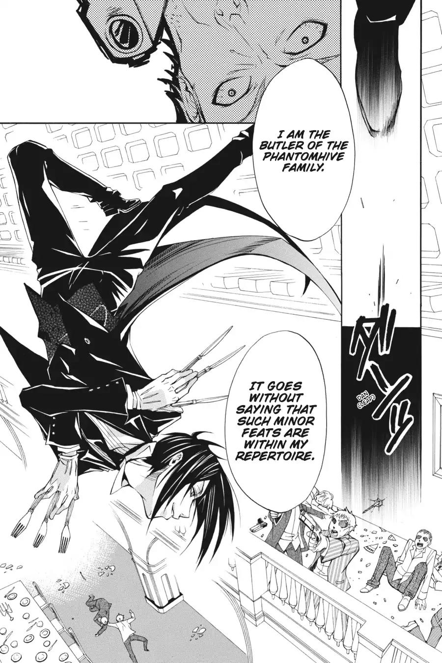 Kuroshitsuji Chapter 4 page 17 - Chapter 4: At midnight: The Butler, Most Evil