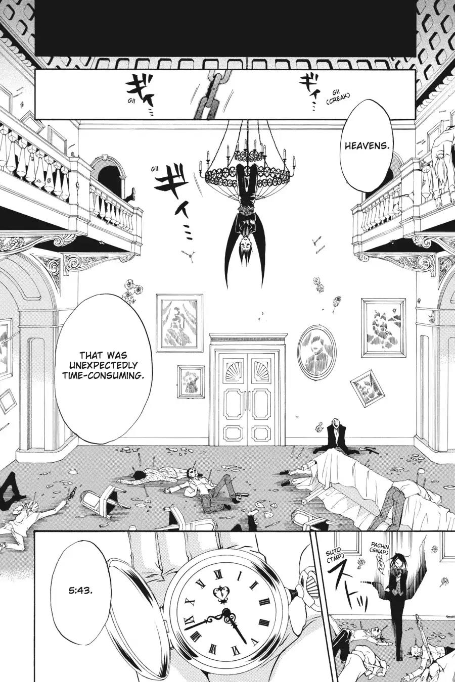 Kuroshitsuji Chapter 4 page 18 - Chapter 4: At midnight: The Butler, Most Evil