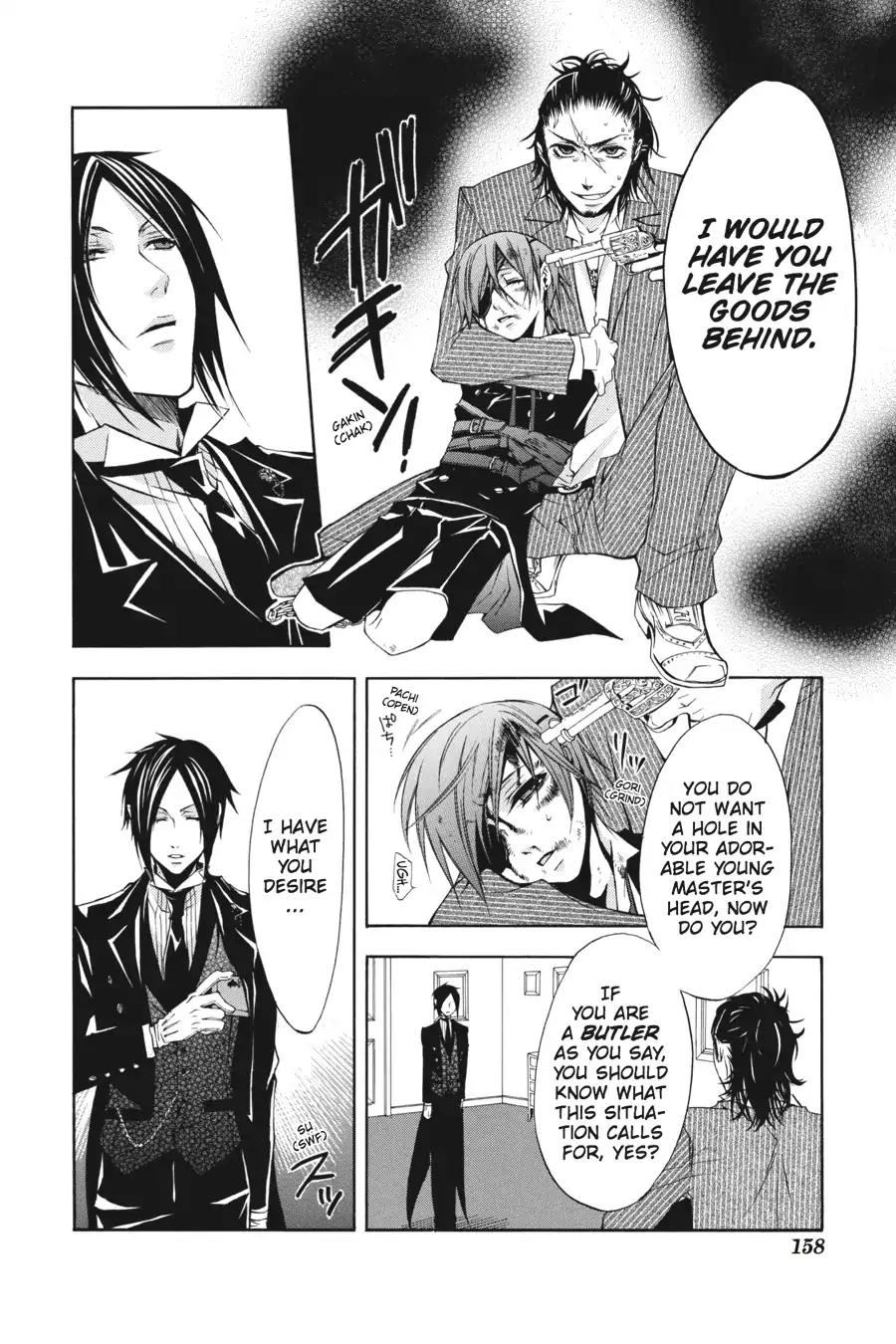 Kuroshitsuji Chapter 4 page 22 - Chapter 4: At midnight: The Butler, Most Evil