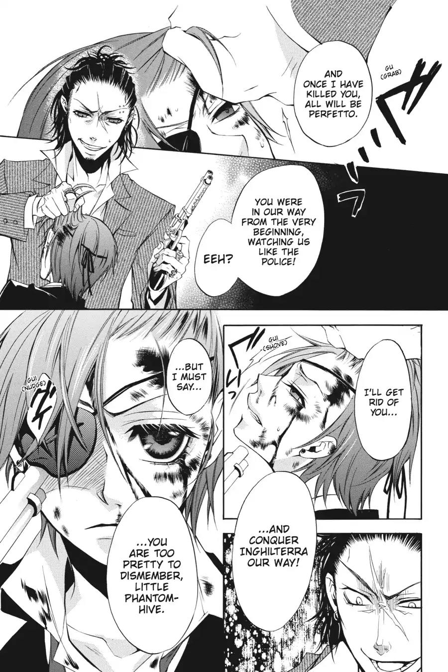 Kuroshitsuji Chapter 4 page 25 - Chapter 4: At midnight: The Butler, Most Evil