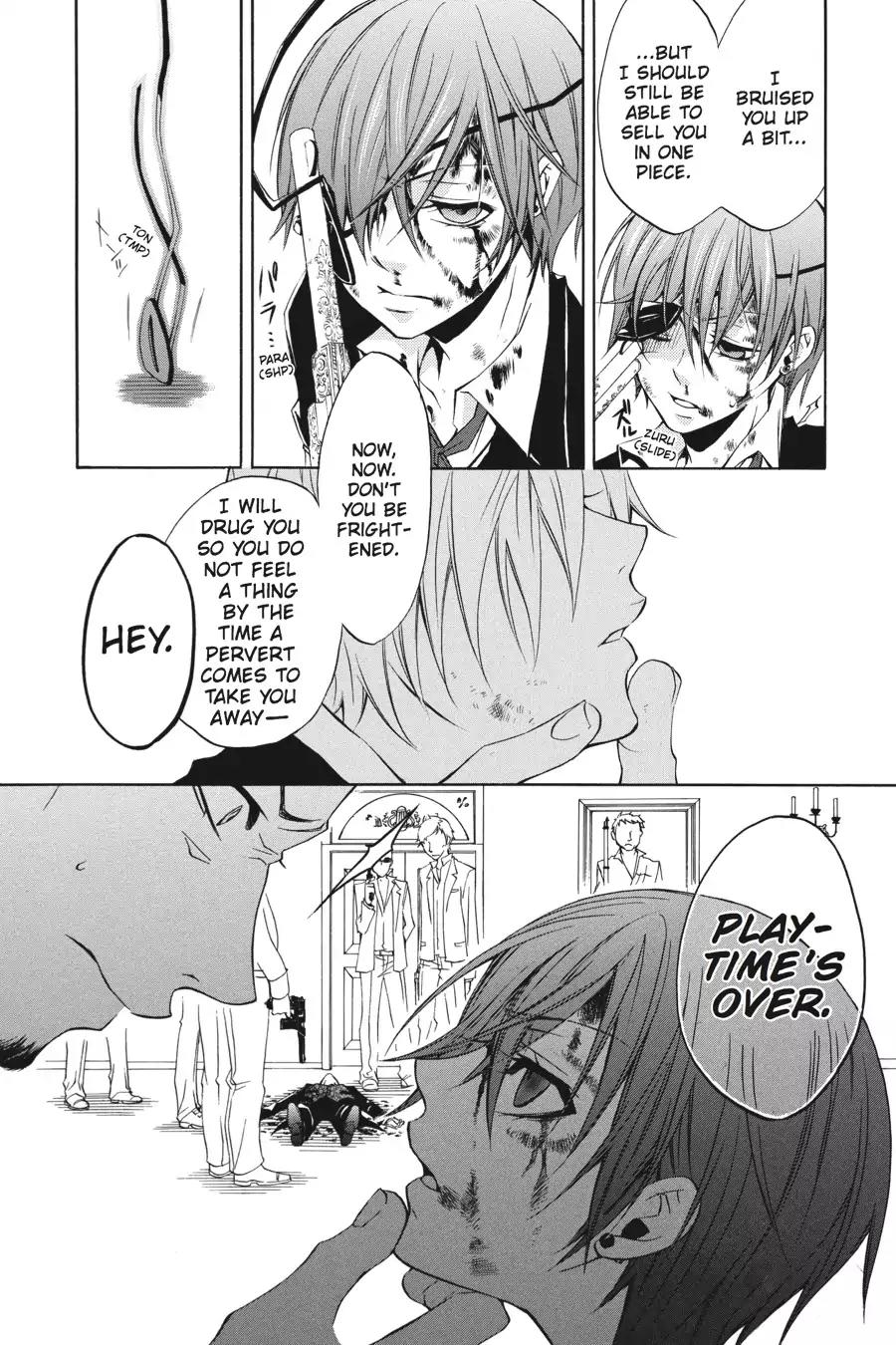 Kuroshitsuji Chapter 4 page 26 - Chapter 4: At midnight: The Butler, Most Evil