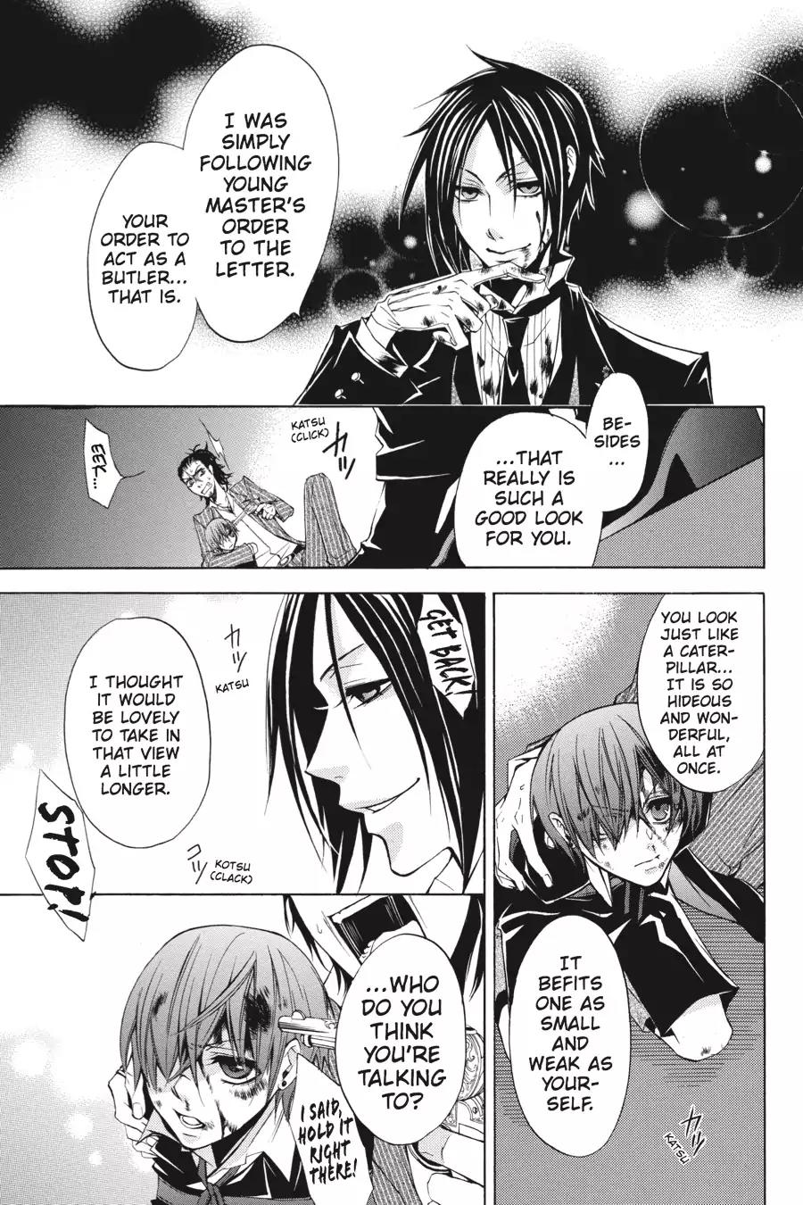 Kuroshitsuji Chapter 4 page 31 - Chapter 4: At midnight: The Butler, Most Evil