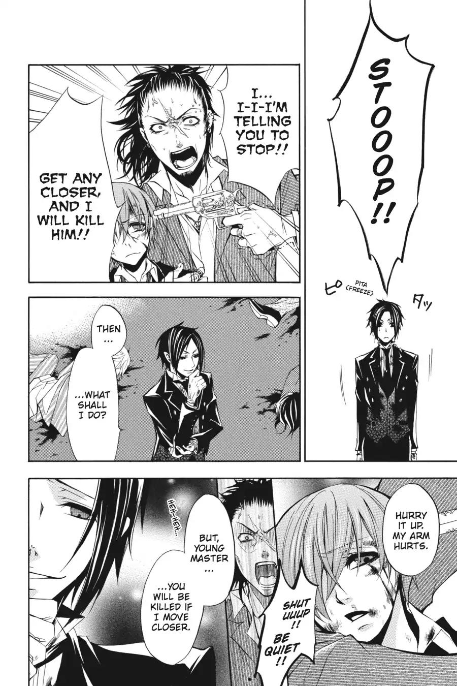 Kuroshitsuji Chapter 4 page 32 - Chapter 4: At midnight: The Butler, Most Evil