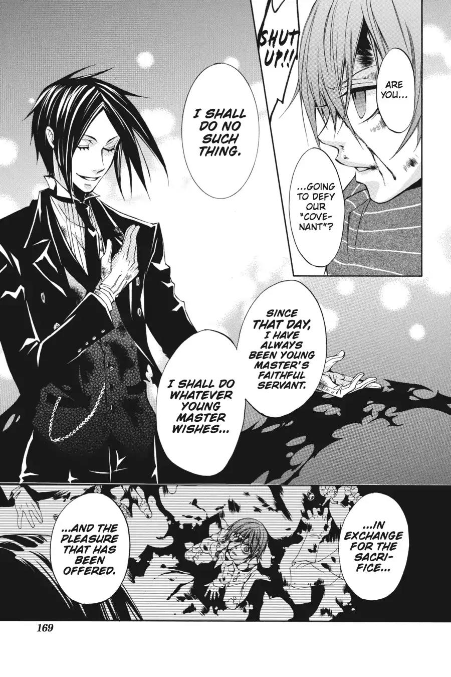 Kuroshitsuji Chapter 4 page 33 - Chapter 4: At midnight: The Butler, Most Evil