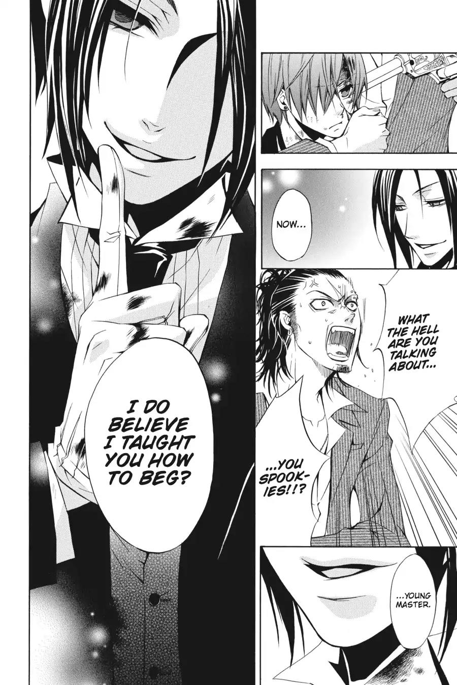 Kuroshitsuji Chapter 4 page 34 - Chapter 4: At midnight: The Butler, Most Evil