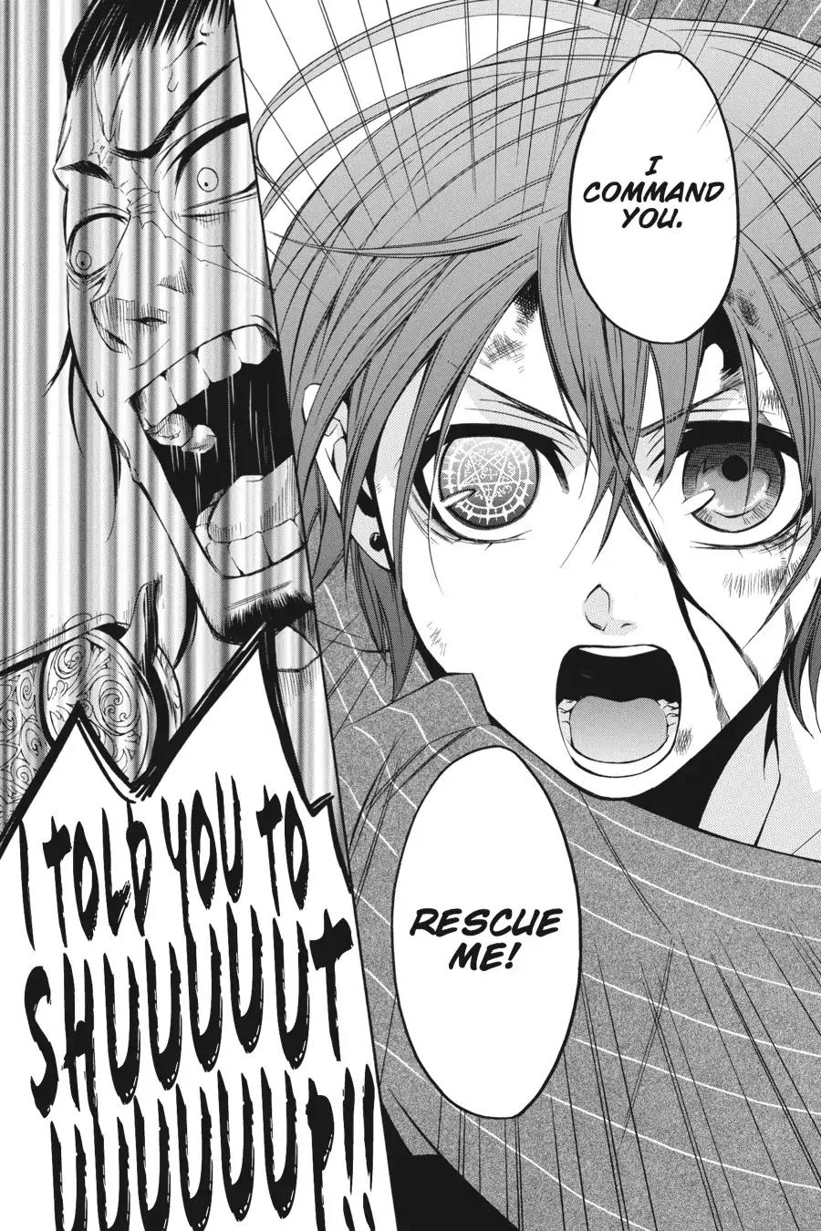 Kuroshitsuji Chapter 4 page 35 - Chapter 4: At midnight: The Butler, Most Evil