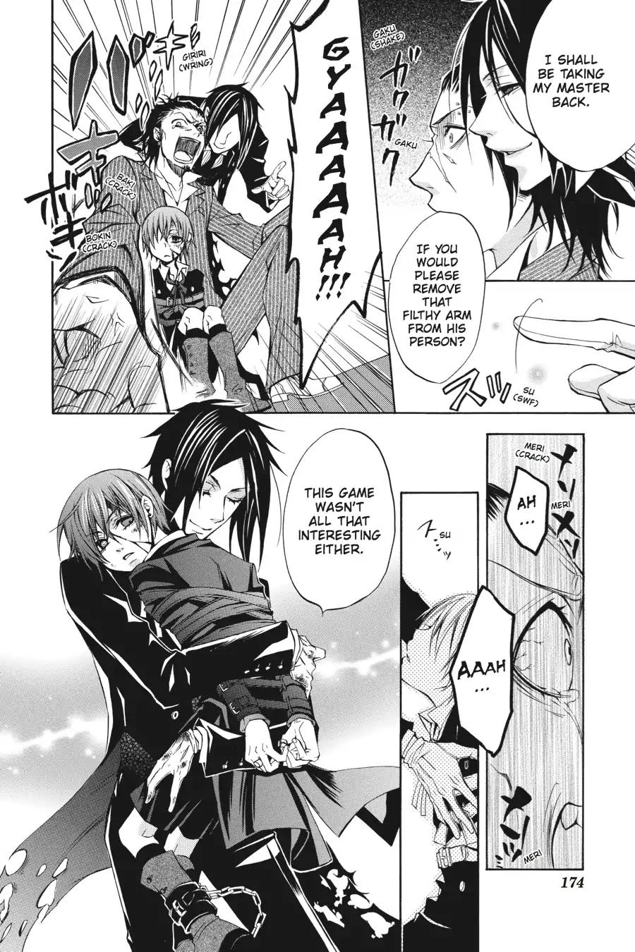 Kuroshitsuji Chapter 4 page 38 - Chapter 4: At midnight: The Butler, Most Evil
