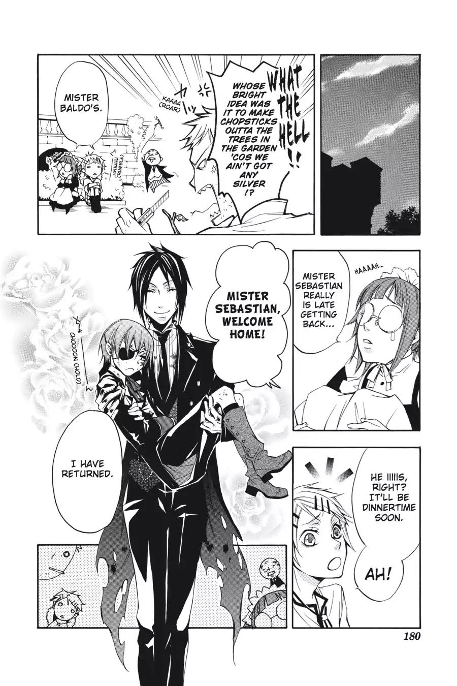 Kuroshitsuji Chapter 4 page 44 - Chapter 4: At midnight: The Butler, Most Evil