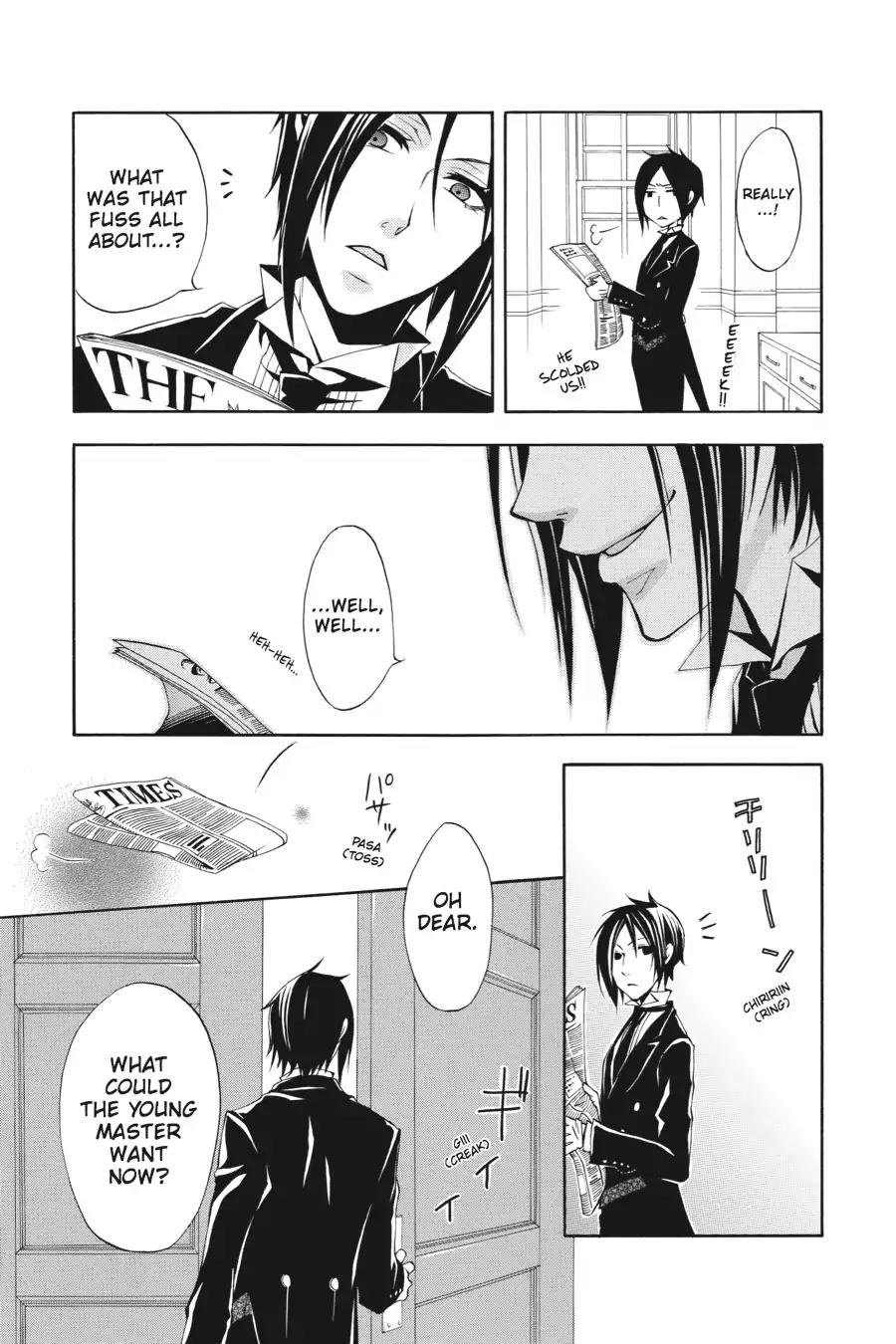 Kuroshitsuji Chapter 4 page 49 - Chapter 4: At midnight: The Butler, Most Evil