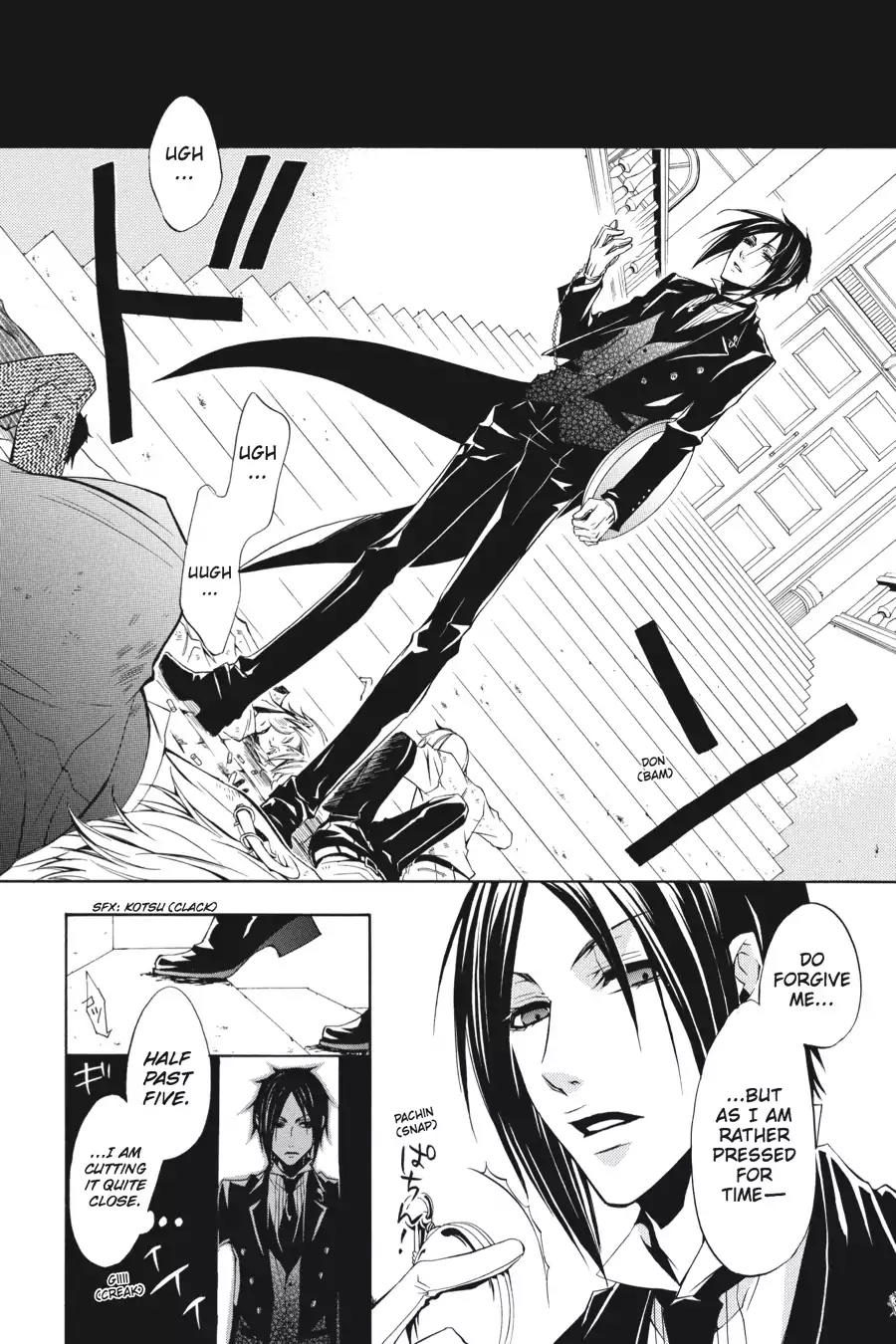 Kuroshitsuji Chapter 4 page 6 - Chapter 4: At midnight: The Butler, Most Evil