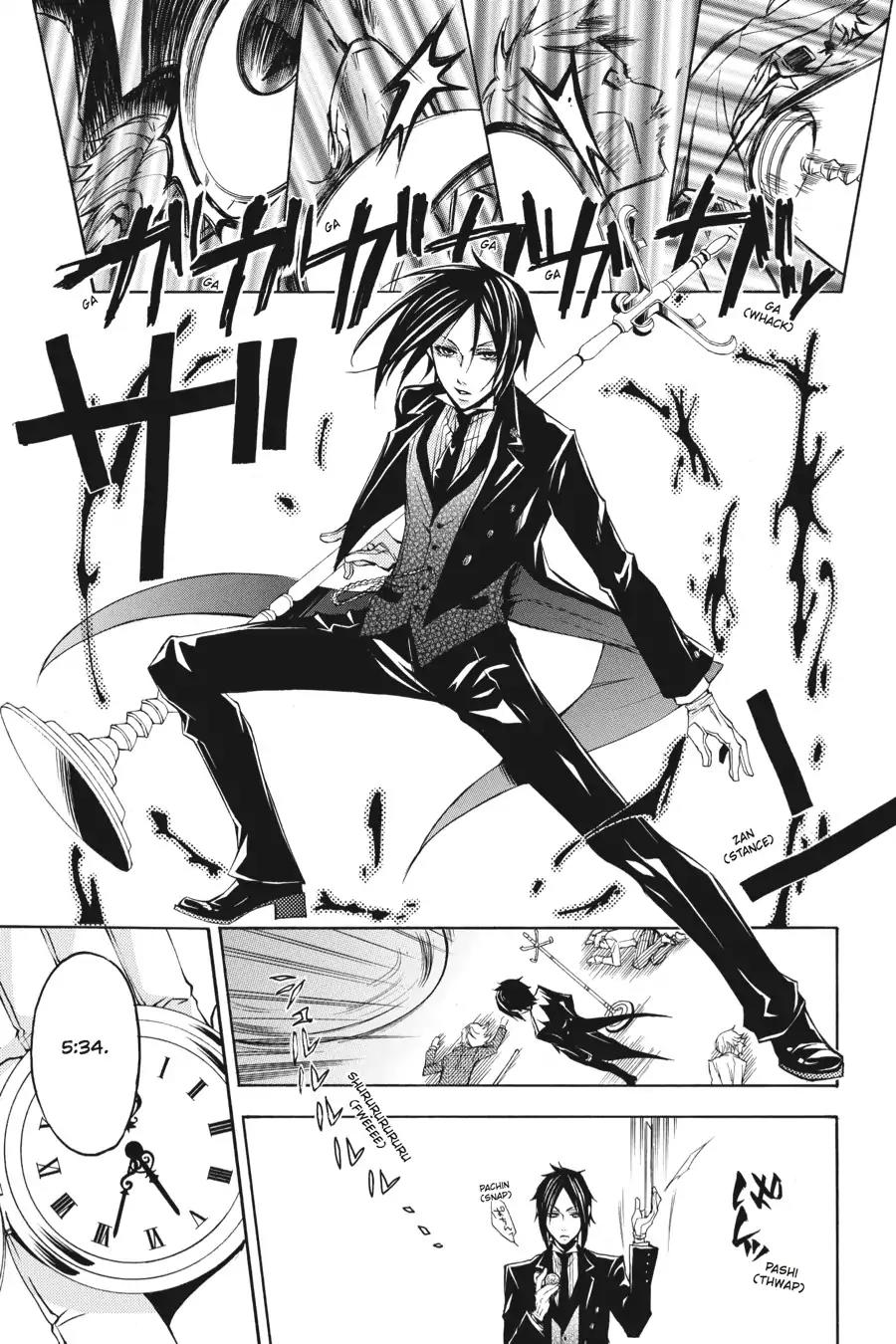Kuroshitsuji Chapter 4 page 9 - Chapter 4: At midnight: The Butler, Most Evil