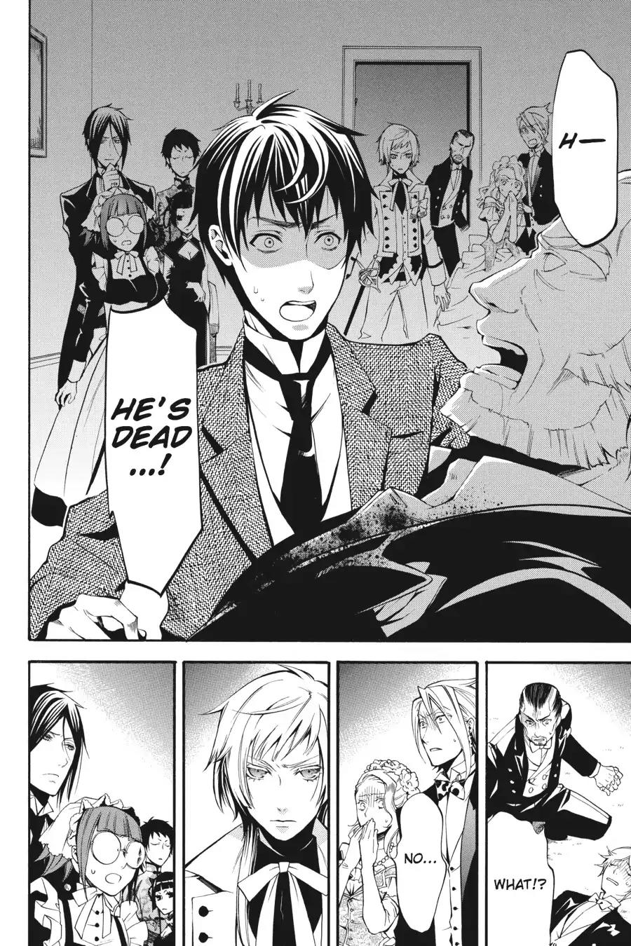 Kuroshitsuji Chapter 40 page 2 - Chapter 40: In the afternoon: The Butler, Confining