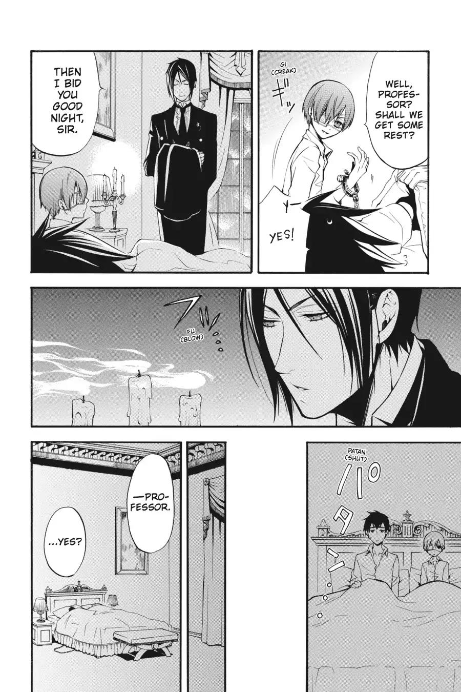 Kuroshitsuji Chapter 40 page 28 - Chapter 40: In the afternoon: The Butler, Confining