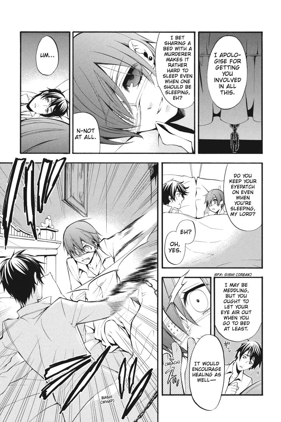 Kuroshitsuji Chapter 40 page 29 - Chapter 40: In the afternoon: The Butler, Confining