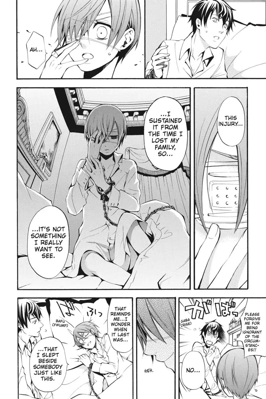 Kuroshitsuji Chapter 40 page 30 - Chapter 40: In the afternoon: The Butler, Confining