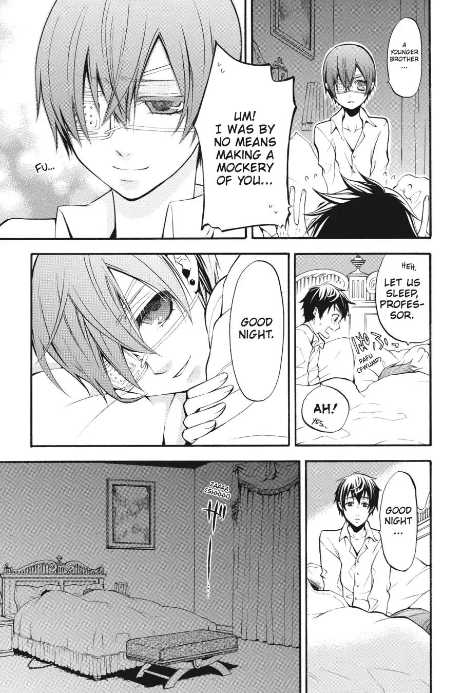 Kuroshitsuji Chapter 40 page 33 - Chapter 40: In the afternoon: The Butler, Confining