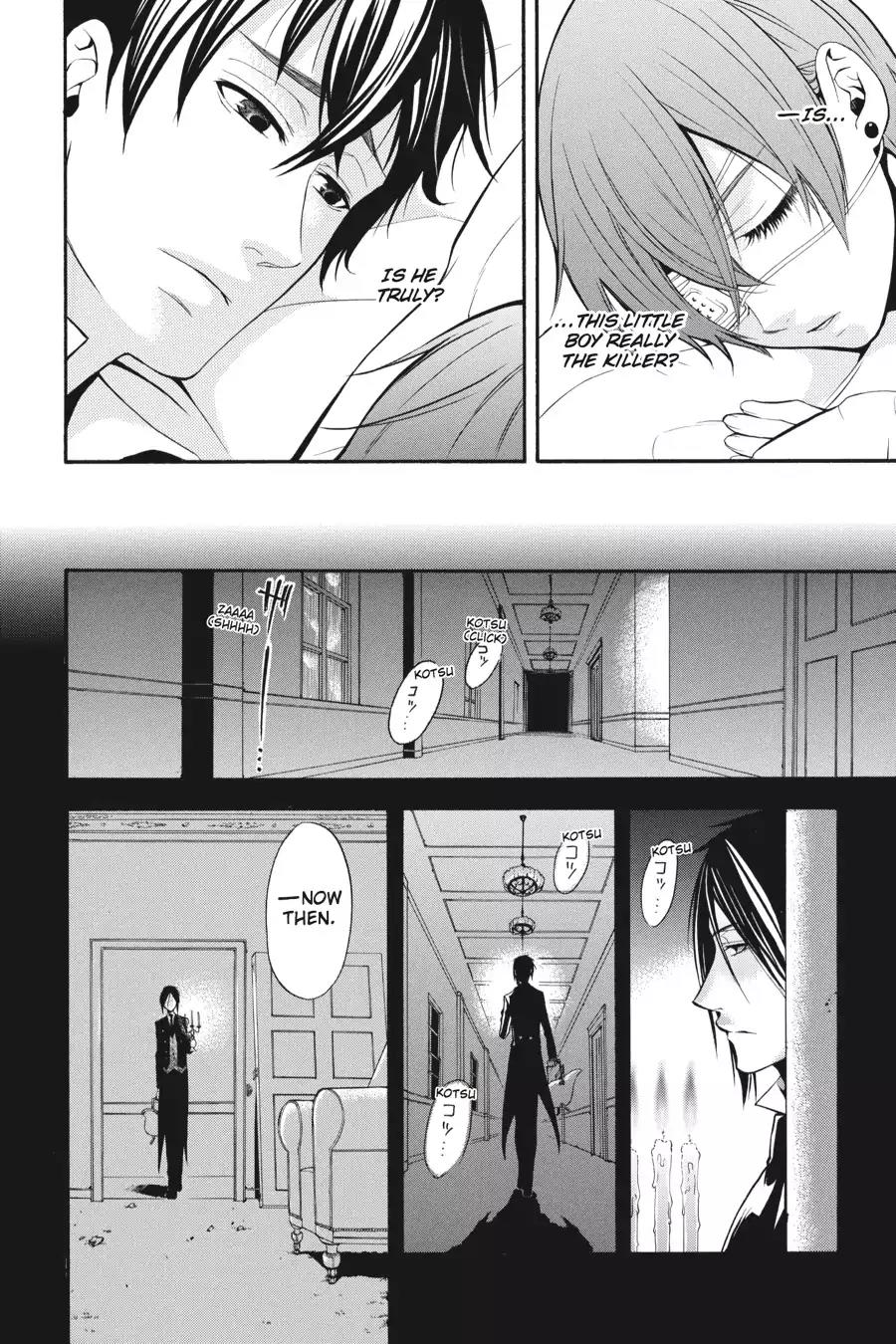 Kuroshitsuji Chapter 40 page 34 - Chapter 40: In the afternoon: The Butler, Confining