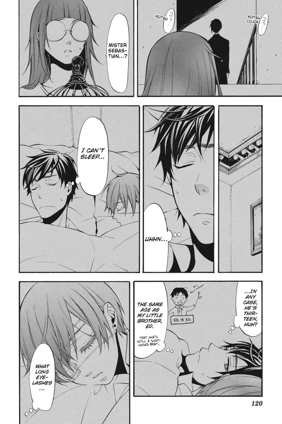 Kuroshitsuji Chapter 41 page 12 - Chapter 41: At night: The Butler, Deceased