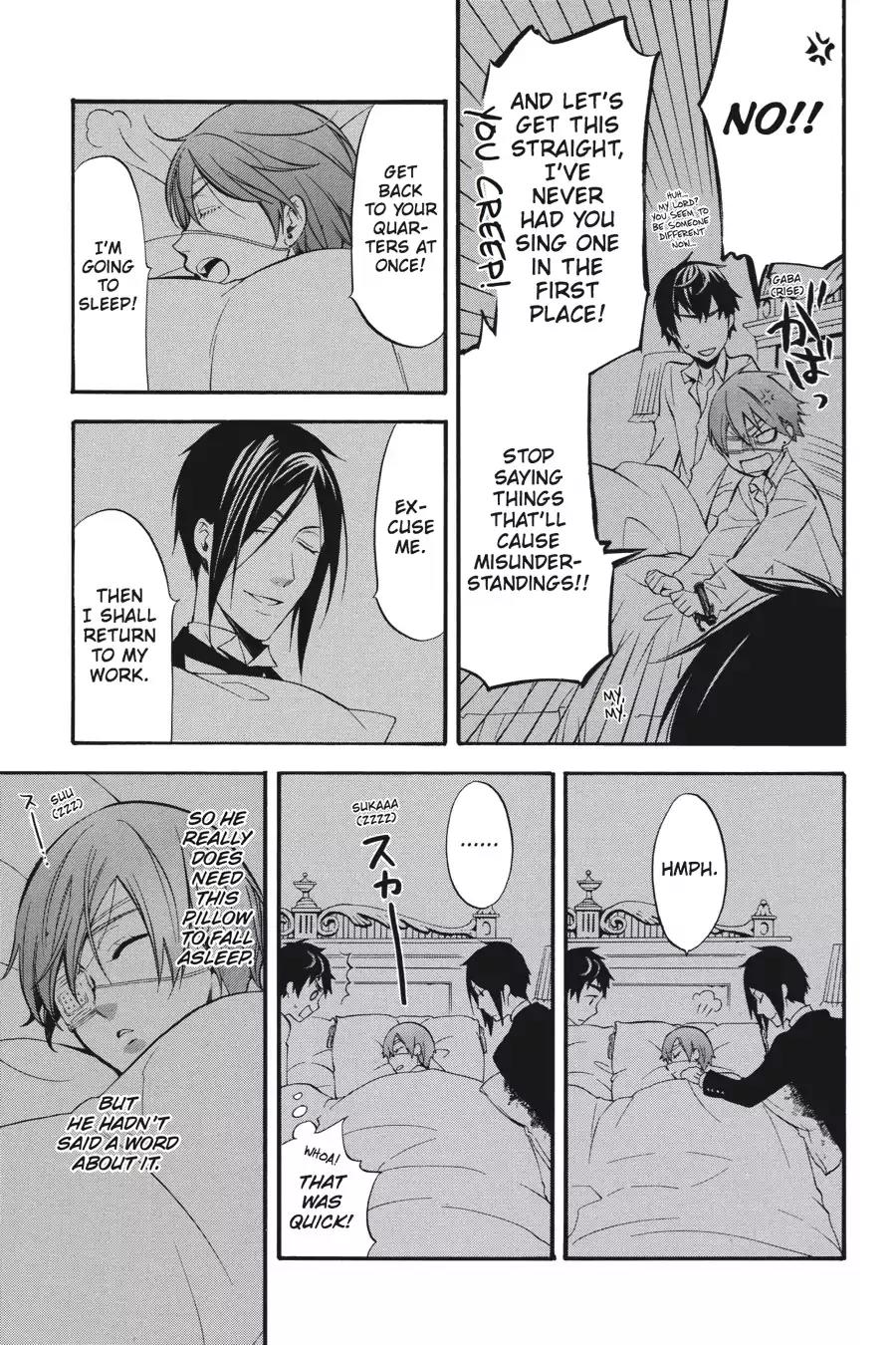 Kuroshitsuji Chapter 41 page 15 - Chapter 41: At night: The Butler, Deceased