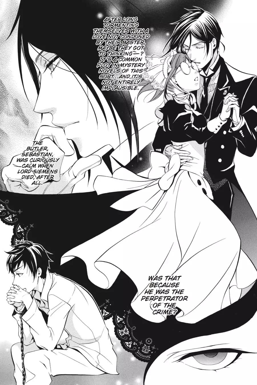Kuroshitsuji Chapter 41 page 21 - Chapter 41: At night: The Butler, Deceased