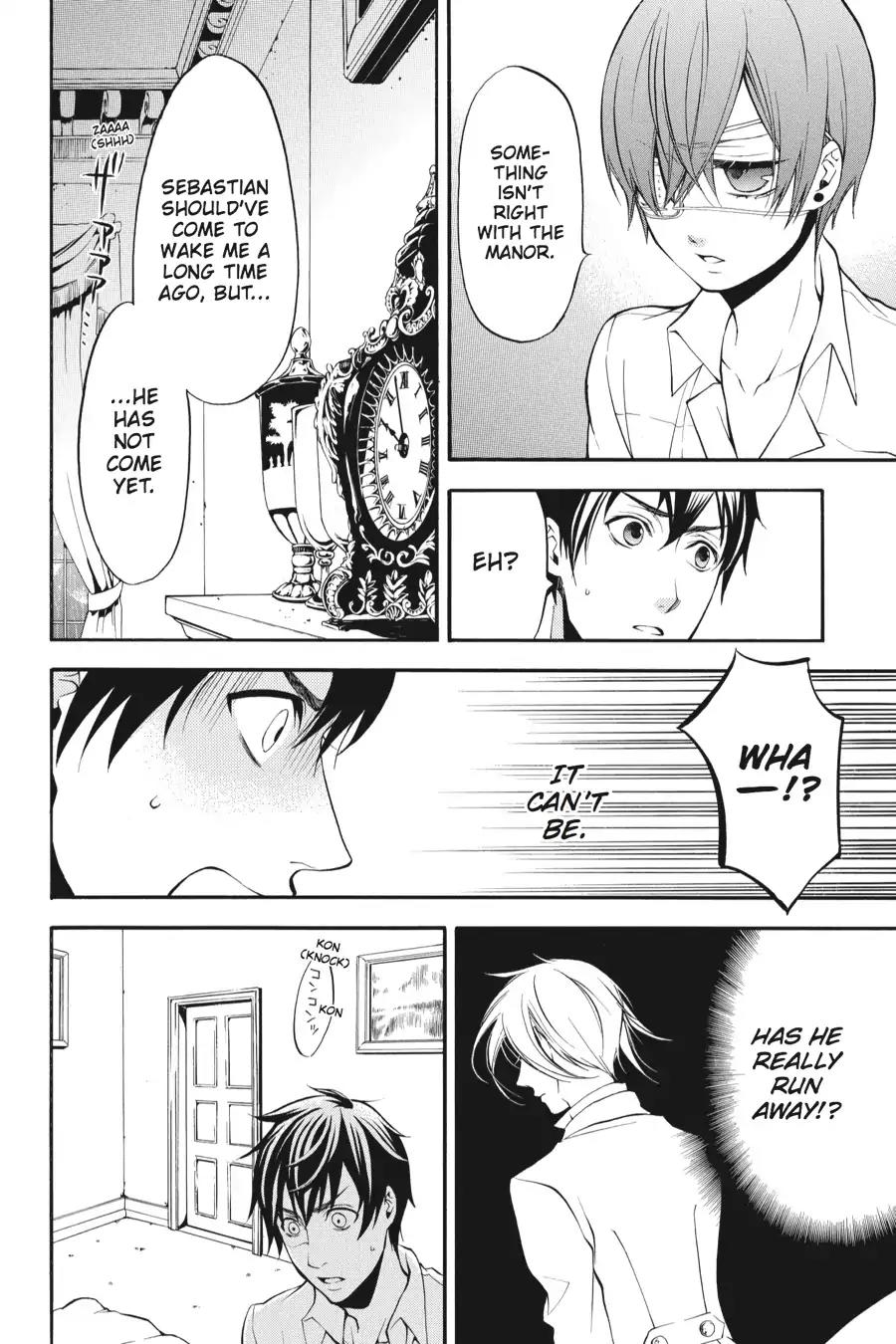 Kuroshitsuji Chapter 41 page 24 - Chapter 41: At night: The Butler, Deceased