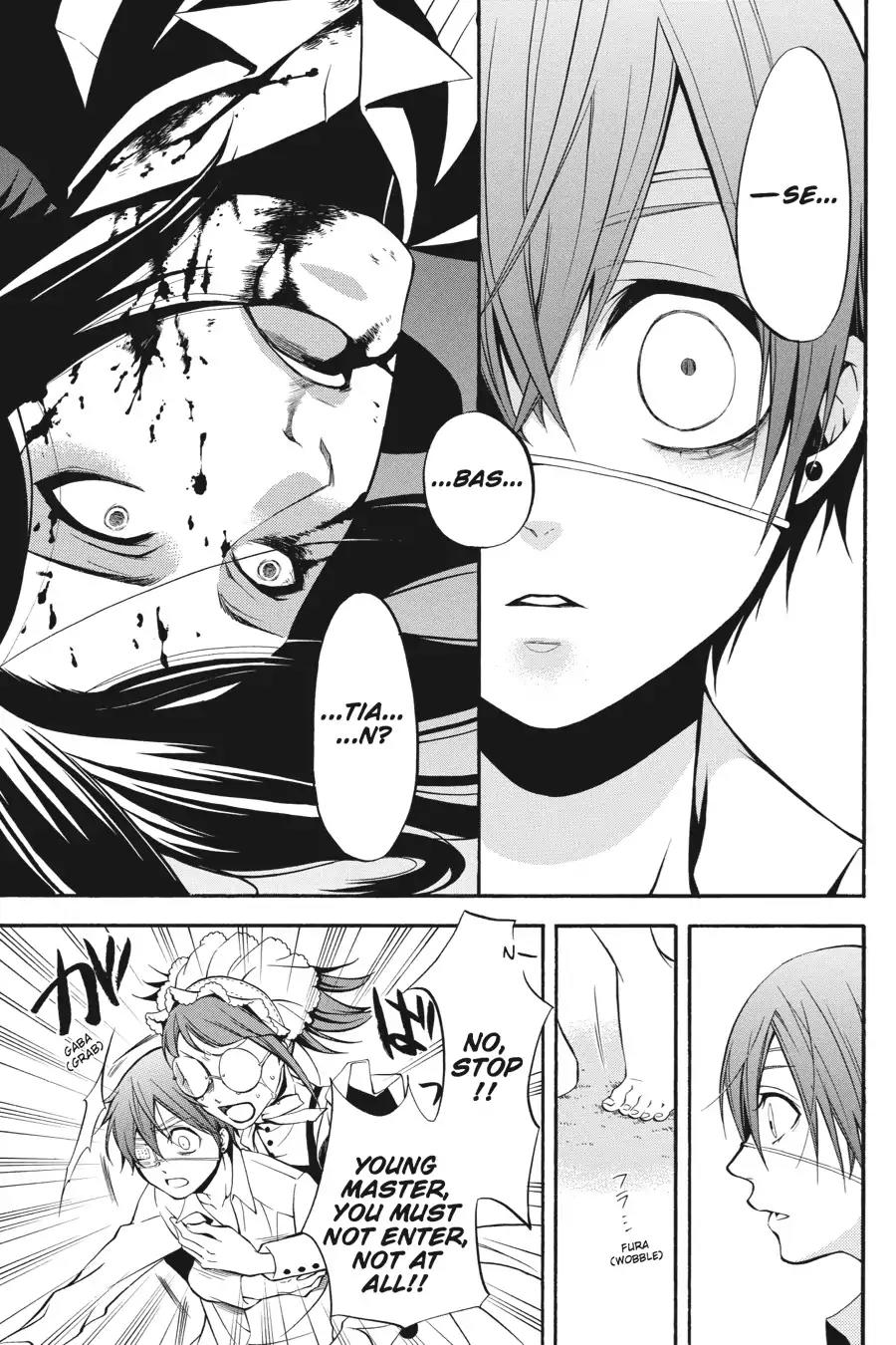 Kuroshitsuji Chapter 41 page 29 - Chapter 41: At night: The Butler, Deceased