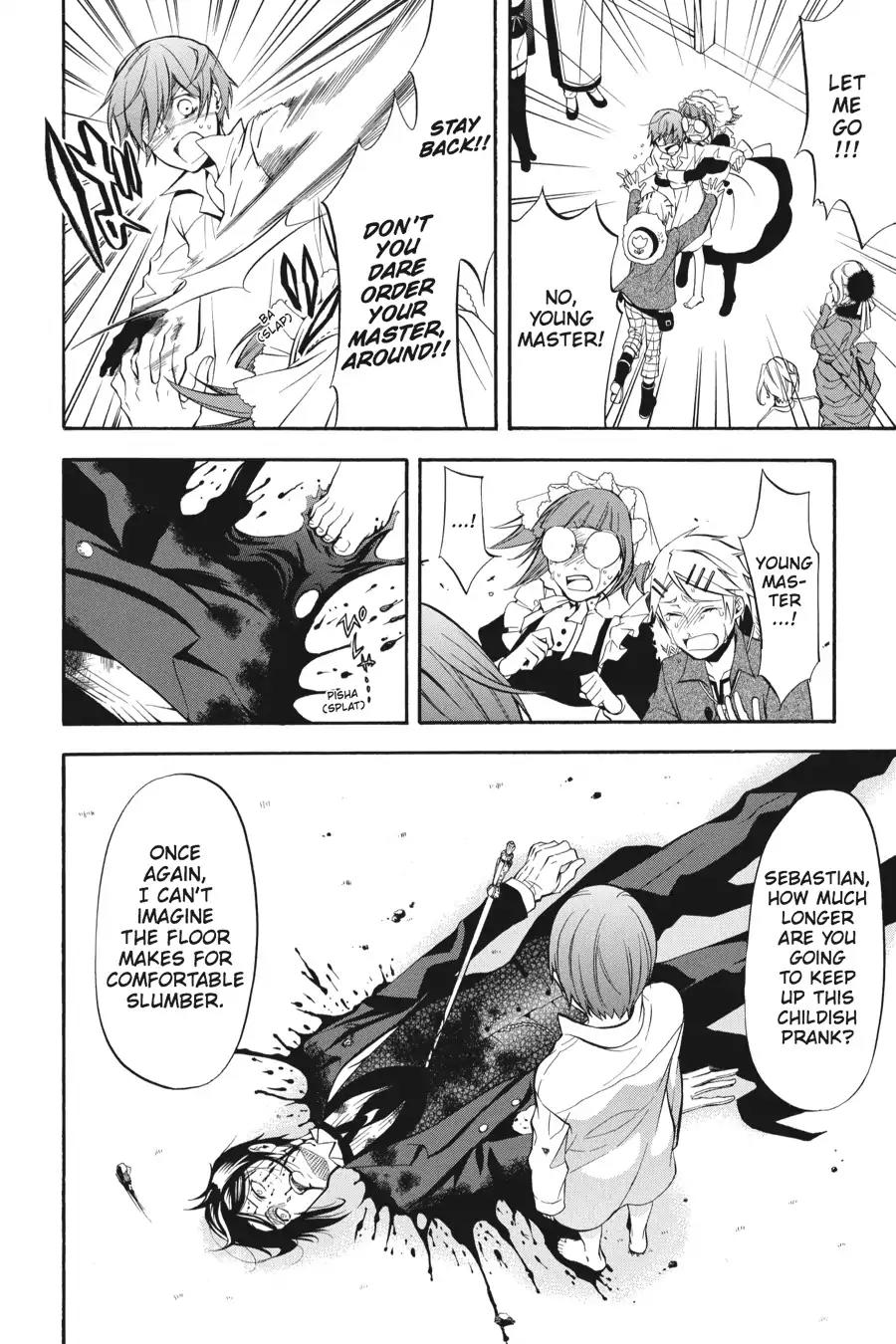 Kuroshitsuji Chapter 41 page 30 - Chapter 41: At night: The Butler, Deceased