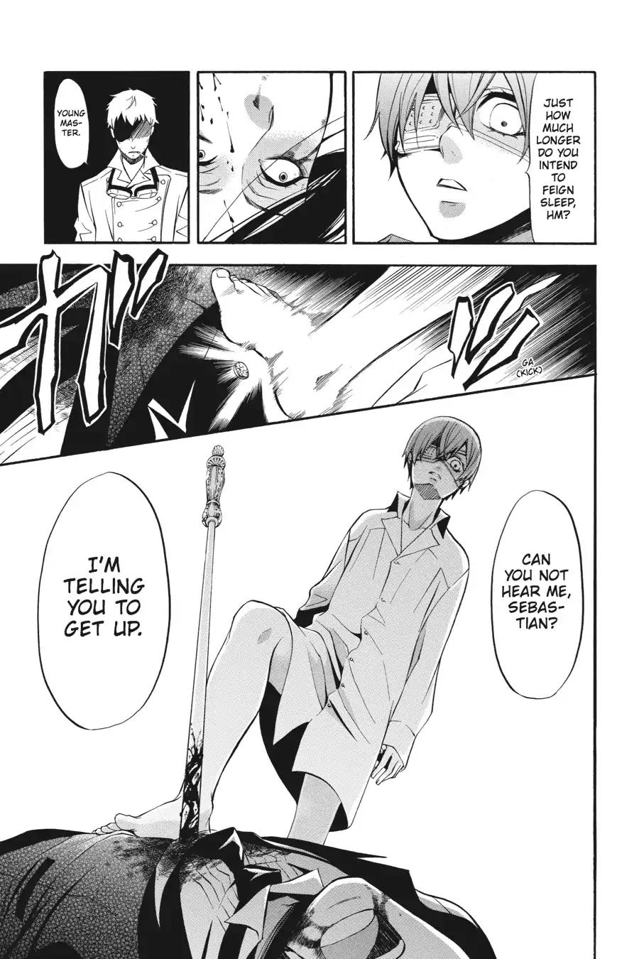 Kuroshitsuji Chapter 41 page 31 - Chapter 41: At night: The Butler, Deceased