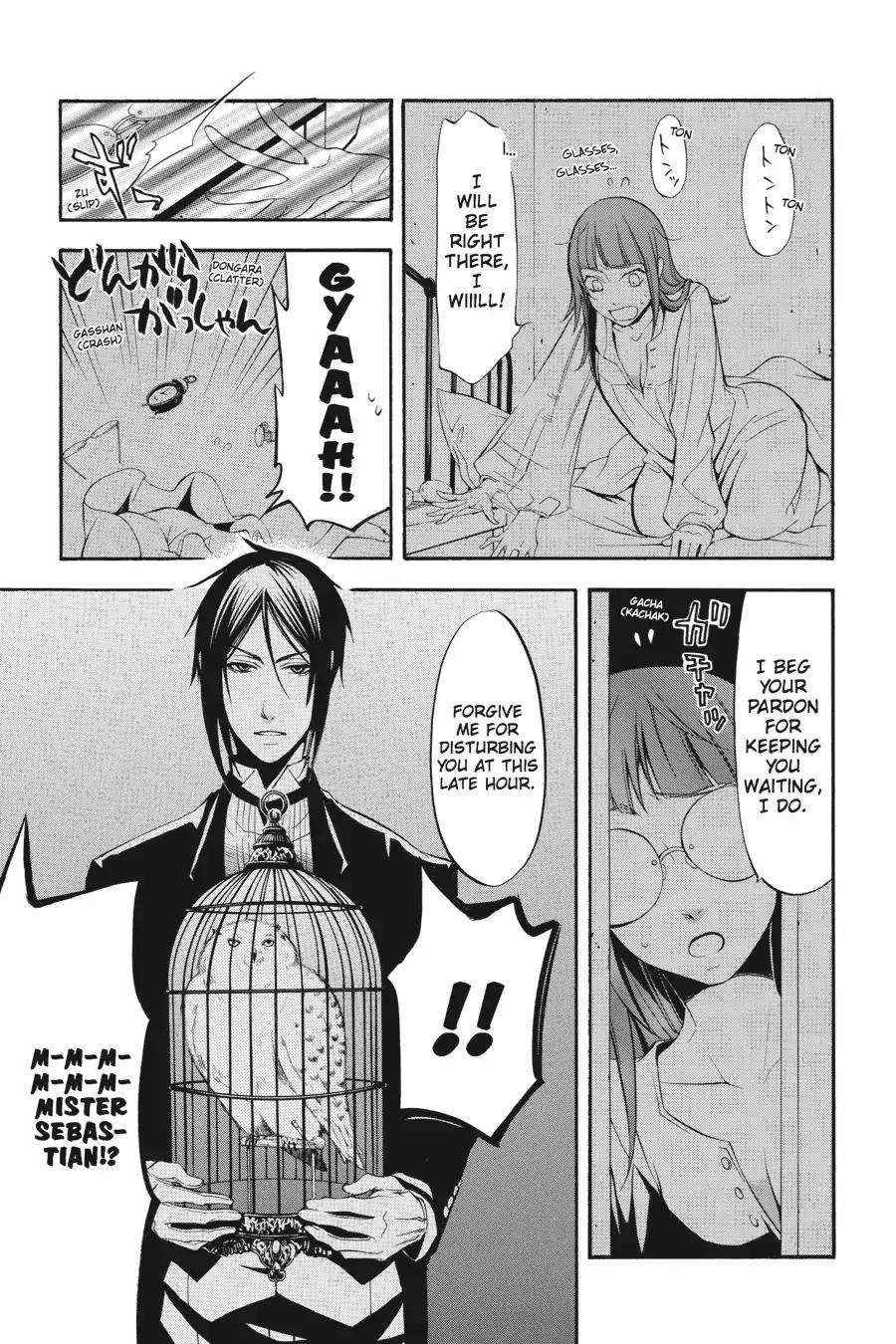 Kuroshitsuji Chapter 41 page 9 - Chapter 41: At night: The Butler, Deceased