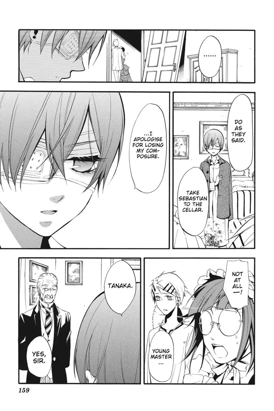 Kuroshitsuji Chapter 42 page 11 - Chapter 42: At midnight: The Butler, Substituted