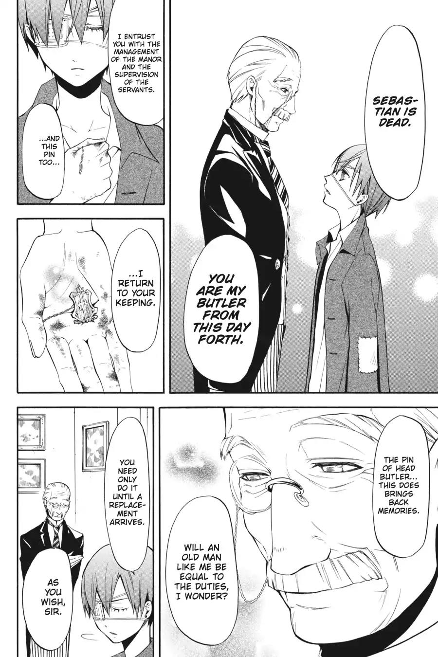 Kuroshitsuji Chapter 42 page 12 - Chapter 42: At midnight: The Butler, Substituted
