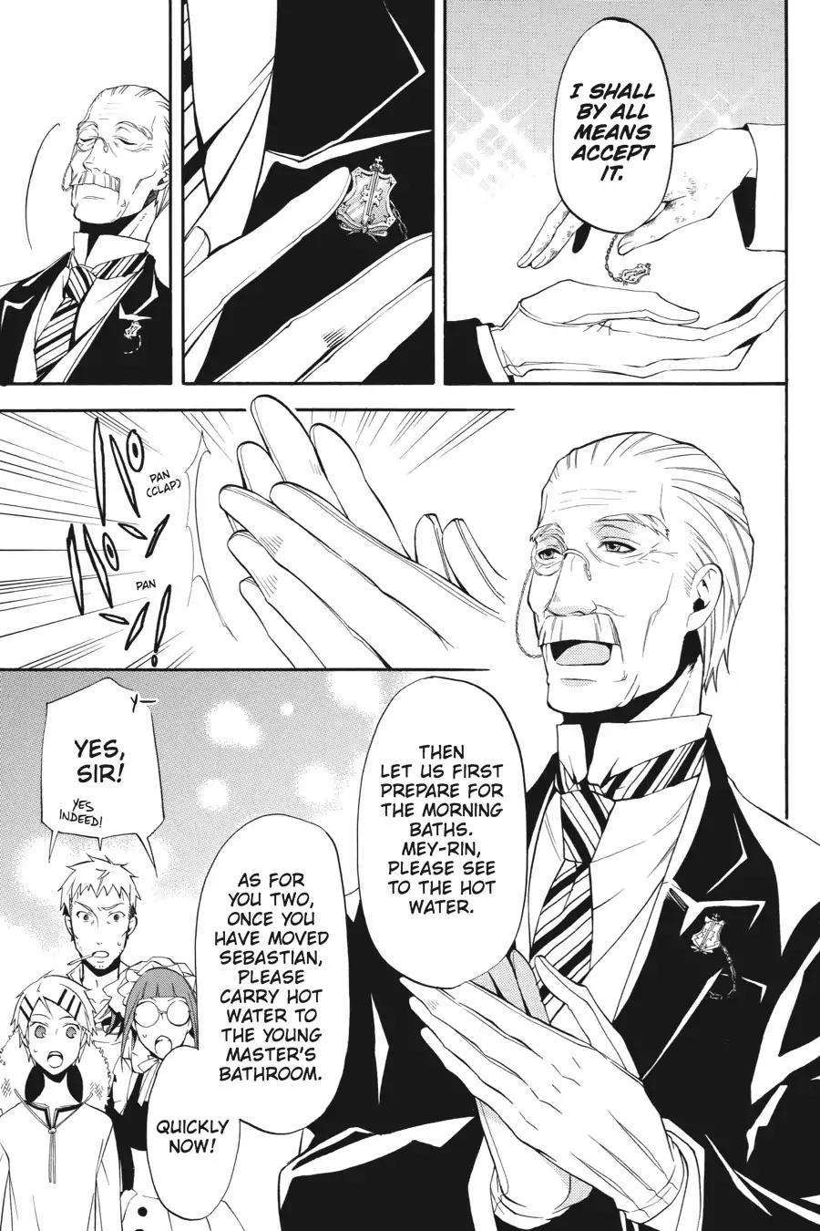 Kuroshitsuji Chapter 42 page 13 - Chapter 42: At midnight: The Butler, Substituted